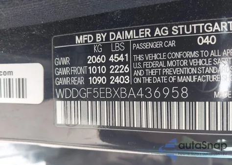 2011 Mercedes-Benz C 300 Luxury/Sport from USA, damaged, VIN WDDGF5EBXBA436958